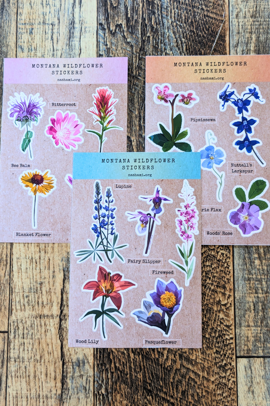 Rocky Mountain Wildflower sticker sheet 2