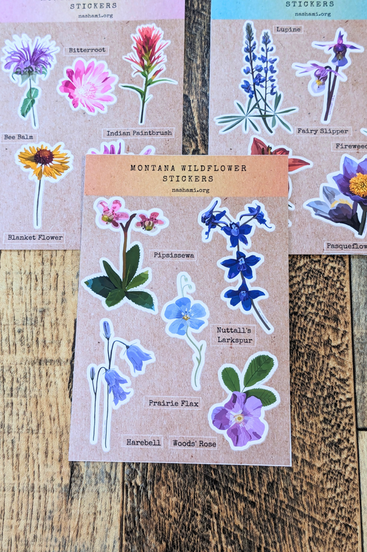 Rocky Mountain Wildflower sticker sheet 3